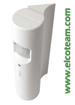 Rivelatore volumetrico infrarossi via radio Nice HSDIM10