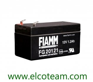 Fiamm FG20121 Batteria ermetica al piombo 12V 1,2Ah