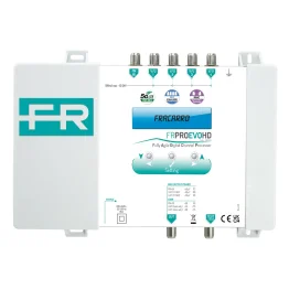 Fracarro FRPRO EVO HD 287434 | Centrale Programmabile per Filtraggio Selettivo Canali Televisivi | 5 ingressi ( B1+FM, 4x VHF/UHF flessibili )