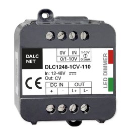 DLC1248-1CV-110 Controller per LED 12÷48VDC con comando 0÷10V o Potenziometro