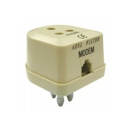 Filtro ADSL con Spina Presa Tripolare