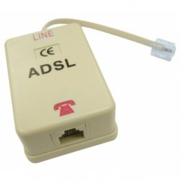 Filtro ADSL con presa di tipo RJ