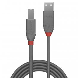 Cavo USB 2.0 Tipo A/B da 3 metri Lindy 36684
