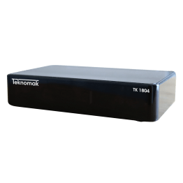 Teknomak TK1804 Decoder DVB-T2 4K con Android TV e Wi-Fi