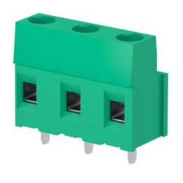 Sauro MSM03007 Morsetto 3 vie passo 7.62mm modulare dritto