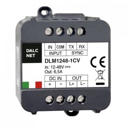 DLM1248-1CV Controller per Led 12÷48V DC con comando 0÷10V, potenziometro o pulsante