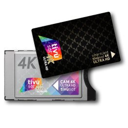 Modulo Cam Tivùsat 4K Ultra HD con smartcard Tivùsat