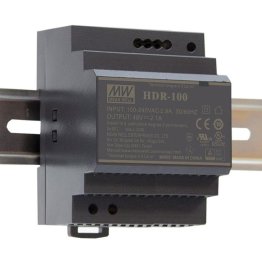 Mean Well HDR-100-12N Alimentatore Ultra Compatto 12V 7,5A da Barra DIN
