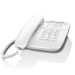 Siemens Gigaset DA410 Telefono analogico da Tavolo con Vivavoce colore bianco
