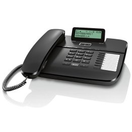 Siemens Gigaset DA710 Telefono analogico da Tavolo con Vivavoce e Display colore nero