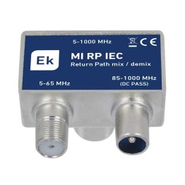 Ekoax MI RP IEC Miscelatore / demiscelatore TV/SAT (85-2300 MHz) / DATA (5-65 MHz)