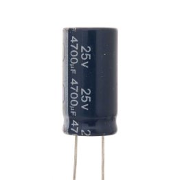 Condensatore Elettrolitico 4700µF 25V 105°C 16x31,5mm p.7.5mm Jianghai ECR1EBK472MLL751631