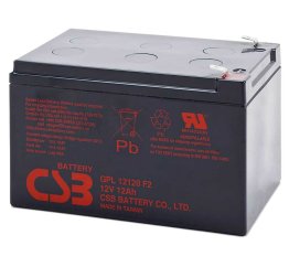 CSB GPL 12120 F2 Batteria ricaricabile al piombo 12V 12Ah
