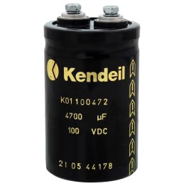 Condensatore elettrolitico terminali a vite 4700µF 100VDC 51x79 Kendeil K011004720HM0G079