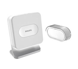 Philips WelcomEye Compact 2 Wire Video Intercom Kit with 4.3 &quot;Internal Monitor and External Push Button