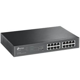 TP-LINK TL-SG1016PE | Easy Smart 16-Port Gigabit Network Switch, 8-Port PoE+