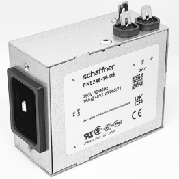 Schaffner FN9246-16-06 | POWER FILTER 16A 250V with IEC-320 C-20 connection