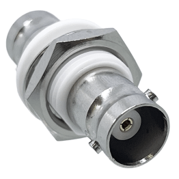 BNC Female-Female 50 Ohm Insulated Panel Mount Panel Mount Connector