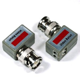 Pair of Balun Video Converter UTP - BNC 90 ° VS202-R