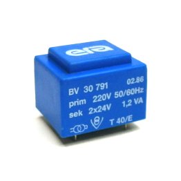 Era Encapsulated Transformer EI30 / 12,5 1,2VA 220V - 2x24