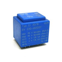 Era Encapsulated Transformer EI30 / 18 2,3VA 2x115V - 2x6V