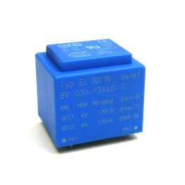 Era Encapsulated Transformer EI30 / 18 2,3VA 115V - 2x6V