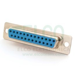 25-pole D-Sub connector Solder female