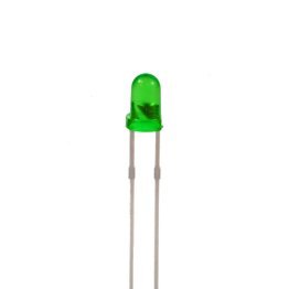 MIC MLL-30631-LF LED diode 3mm Green