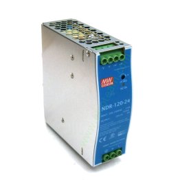 Mean Well NDR-120-24 power supply for DIN rail 120W 24V
