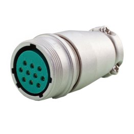 SRCN1A21-10S Threaded Female Threaded 10 Pole Socket