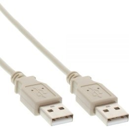 InLine 34305H USB 2.0 cable Type A male - male 0.5 meters