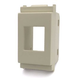 Matsuyama AV31206 Placca Vimar Idea Bianca per Prese RJ45