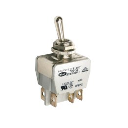 Toggle switch DPDT on-on Apem 646H / 2