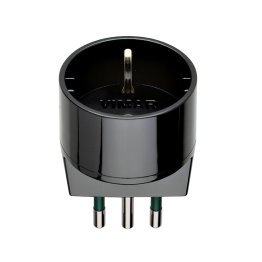 10A Italian Plug to Schuko Vimar 00302 socket adapter