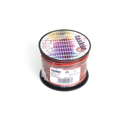 Tasker TSK51-20 Flat red-black section 2x0,50 mm Coil 20 meters