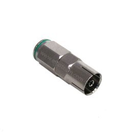 Straight-line IEC TV socket for Ø 6,8 mm cable Quick MicroTek series