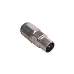 Straight-line IEC TV plug for Ø 6,8 mm cable Quick MicroTek series