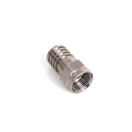F connector crimped for 5 mm cable - Cabelcon F-59-ALM