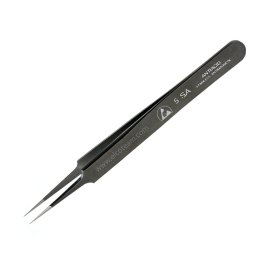 Piergiacomi 5SA Spring Tweezers with Very Thin Tips ESD Version