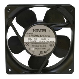 NMB 4715MS-12T-B5A Fan 119X119x38 115VAC on Ball Bearing