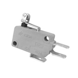 Microswitch Finecorsa a Leva Corta con Rullo 16A 250V