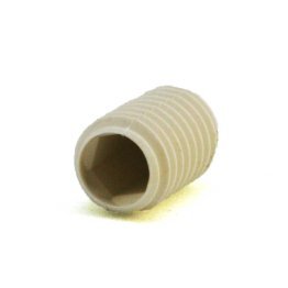 Steab 5408/4/10/16 White Plastic Threaded Grain M7x1 10mm