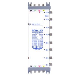 LEM Elettronica SCW416/8 Multiswitch Ibrido Passante 4 Ingressi VH/VH o Wide Band e 8 uscite dCSS/SCR