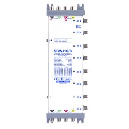LEM Elettronica SCW416 / 8 Hybrid Multiswitch Through 4 VH / VH or Wide Band inputs and 8 dCSS / SCR outputs