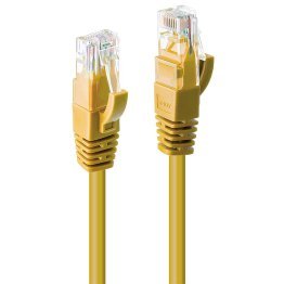 Cat6 UTP Network Cable 1m Yellow