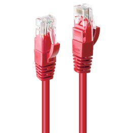 Cat6 UTP Network Cable 1m Red