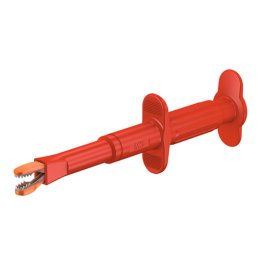 Puntale a Coccodrillo Lungo Multi-Contact GRIP-CI Rosso