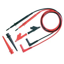 Set Puntali in Silicone con Coccodrillo e Morsetto ad Uncino Multi-Contact Z4S-250