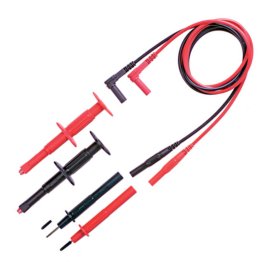 Set Puntali in Silicone Con Terminali a Contatto e a Coccodrillo Multi-Contact Z4S-350