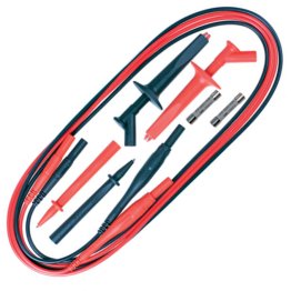 Silicone Tips Set with Fuse and Multi-Contact Z4S-650 Contact and Crocodile Terminals